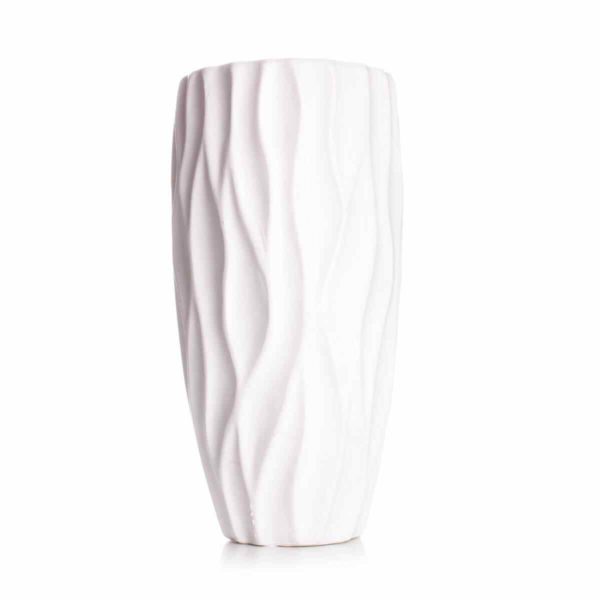 White decorative vase